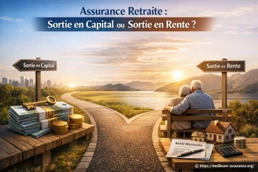 Assurance retraite : quelles différences entre sortie en capital et en rente ?