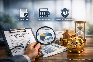 Quels sont les critères essentiels pour comparer un contrat d'assurance retraite ?