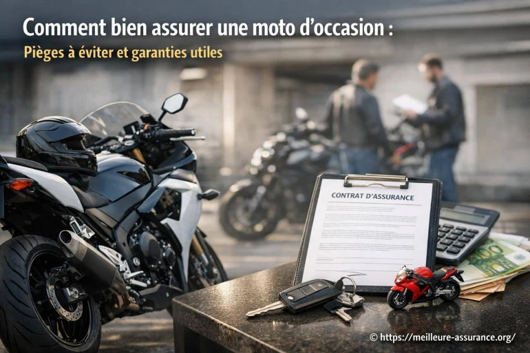 Comment bien assurer une moto d’occasion : pièges à éviter et garanties indispensables