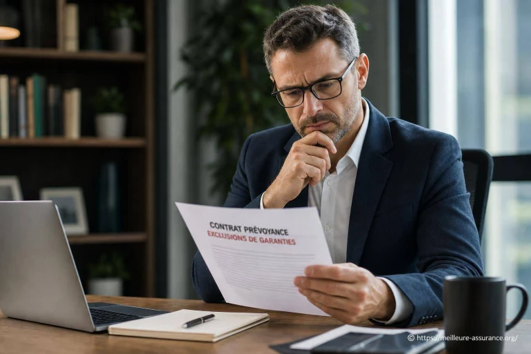 Assurance prévoyance : les exclusions de garanties à connaître avant de signer