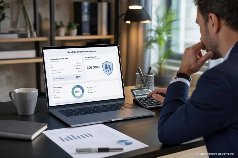 Simulation d’assurance décès : calculer les cotisations et le capital garanti